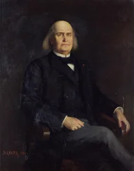 Portrait de Charles Leconte de Lisle (1818-94) 1885